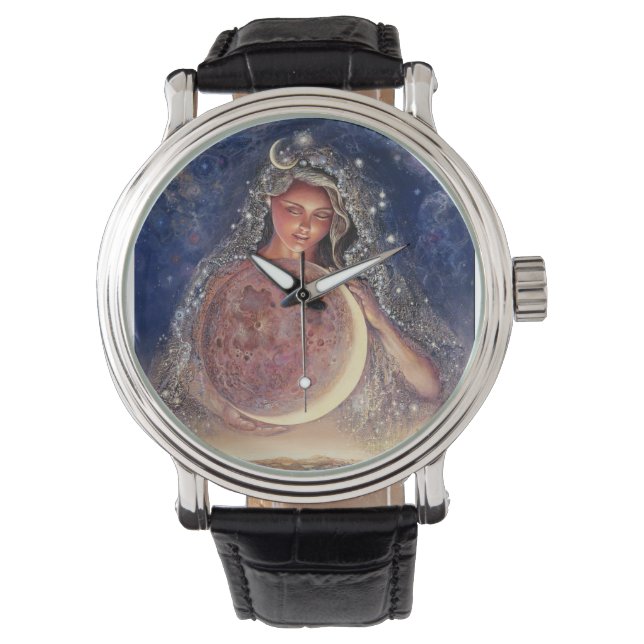 Moon Goddess watch Armbanduhr (Vorderseite)