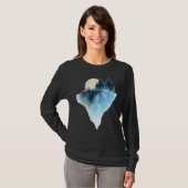 Moon Graphi Nature Moon Design Forest Moon Graphi T-Shirt (Vorne ganz)