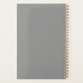Moon Gray Solid Color Planer (Rückseite)
