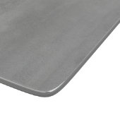 Moon Gray Solid Color Schneidebrett (Ecke)