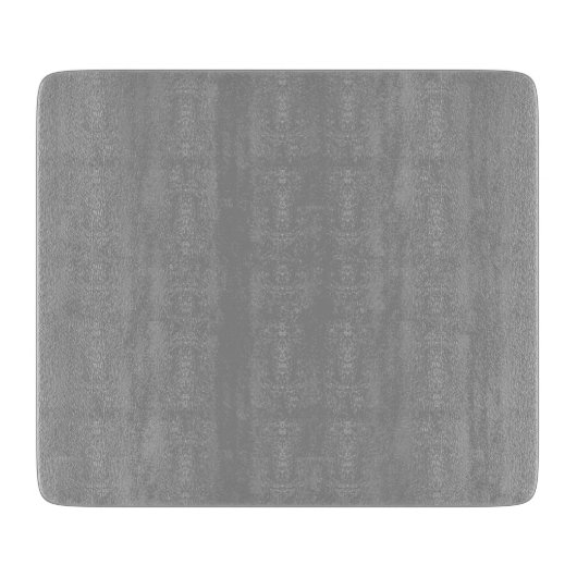 Moon Gray Solid Color Schneidebrett (Vorderseite)