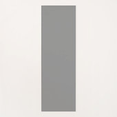 Moon Gray Solid Color Yogamatte (Vorderseite)