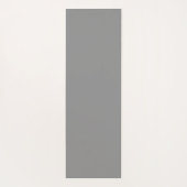 Moon Gray Solid Color Yogamatte (Rückseite)