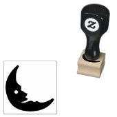 Moon Halloween Dekoration Custom Gummistempel (Stempel)