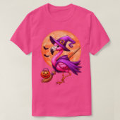 Moon Halloween Flamingo T-Shirt (Design vorne)