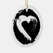 Moon Heart Car Ornament (Rechts)