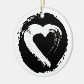 Moon Heart Car Ornament (Links)