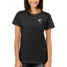 Moon Heart Drink oder Eat Halloween T - Shirt