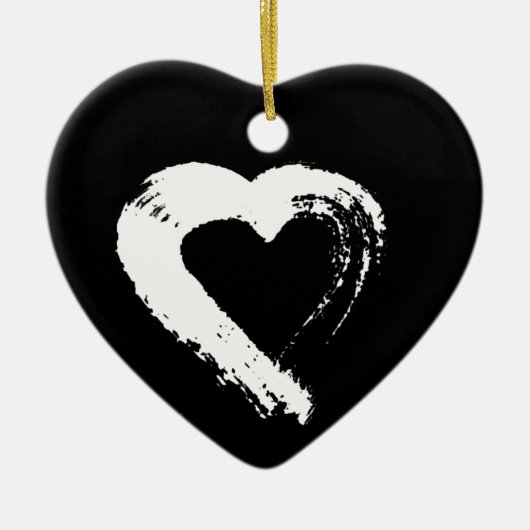 Moon Heart Ornament (Vorne)