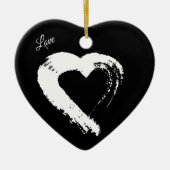 Moon Heart Ornament (Vorne)