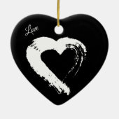 Moon Heart Ornament (Hinten)