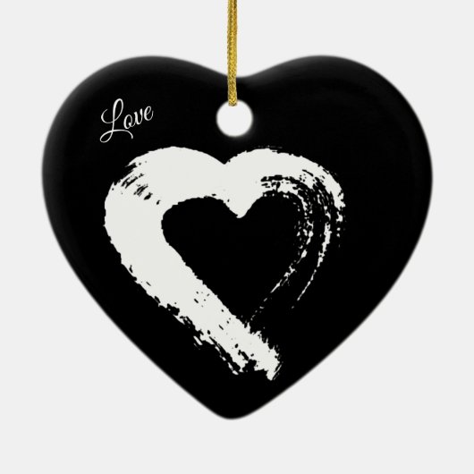 Moon Heart Ornament (Hinten)