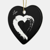 Moon Heart Ornament (Links)