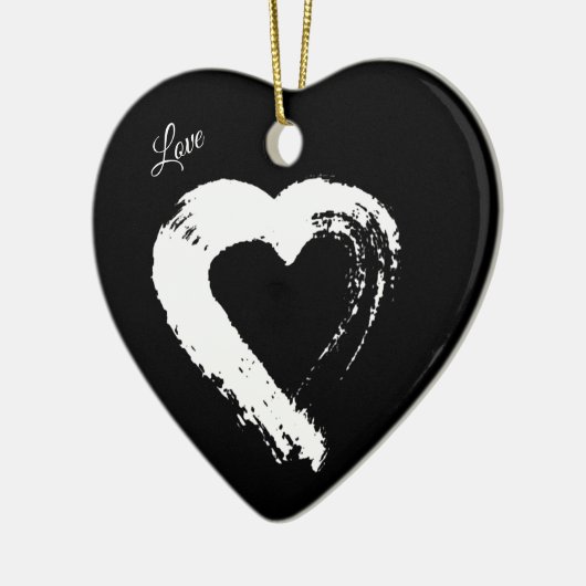 Moon Heart Ornament (Links)