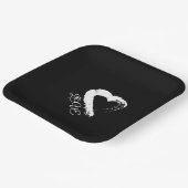 Moon Heart Paper Plate Pappteller (Gewinkelt)