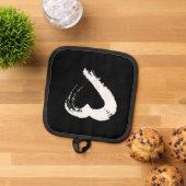 Moon Heart Pot Holder Topflappen (Oben Unten)