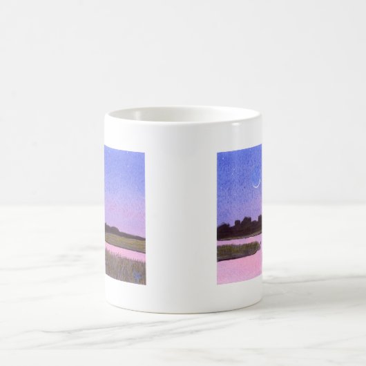 Moon & Heron Kaffeetasse (Mittel)