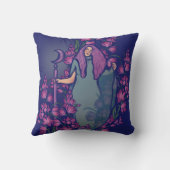 Moon Hexe Kissen (Rückseite)