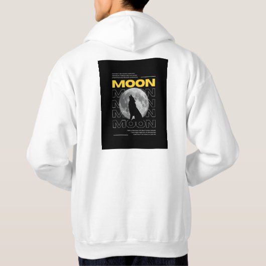 Moon Hoodie (Rückseite)