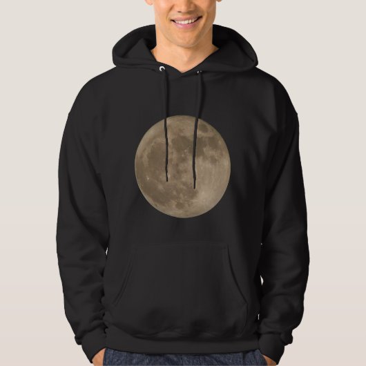 Moon Hoodie Full Moon Sweatshirt Moon Shirt (Vorderseite)