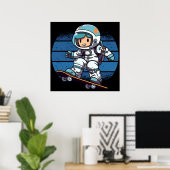 Moon Hopper Poster (Heimbüro)