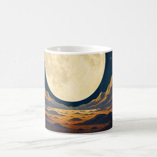Moon Horizon Kaffeetasse (Mittel)