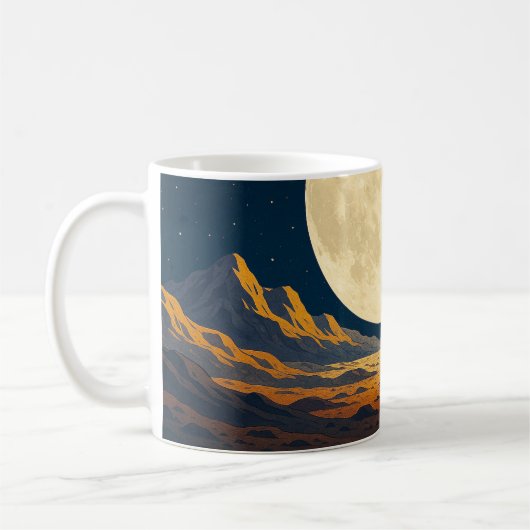 Moon Horizon Kaffeetasse (Links)