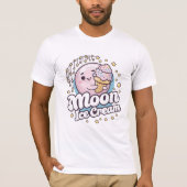 Moon Ice Cream T - Shirt (Vorderseite)