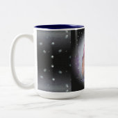 Moon in einer Flasche Hexe Wiccan Pagan Zweifarbige Tasse (Links)