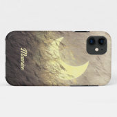 Moon in Grass iPhone Custom Cover Case (Rückseite (Horizontal))