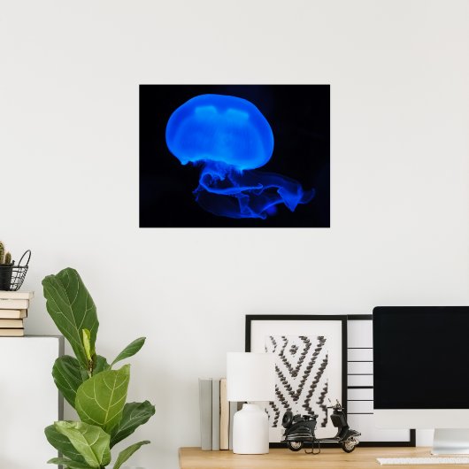 Moon Jelly Fish Poster (Heimbüro)