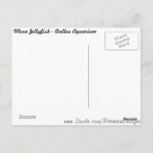 Moon Jellyfish # 6 Postkarte (Rückseite)