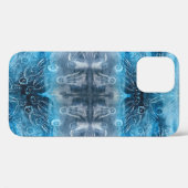 Moon jellyfish batik print Case-Mate iPhone hülle (Rückseite (Horizontal))
