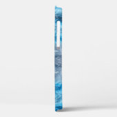 Moon jellyfish batik print Case-Mate iPhone hülle (Rückseite / Links)