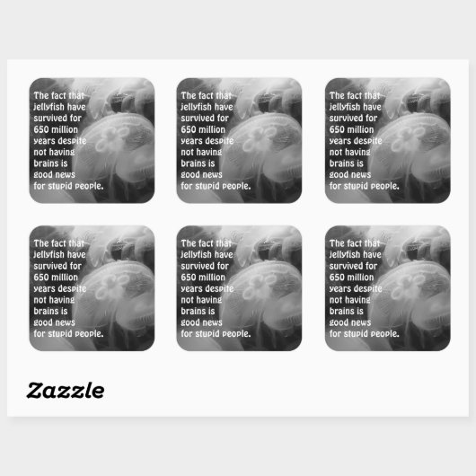 Moon Jellyfish Sticker (Blatt)