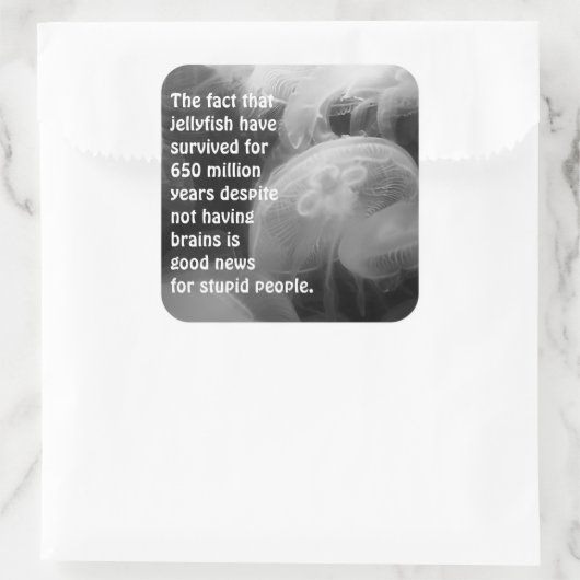 Moon Jellyfish Sticker (Tasche)