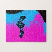 Moon Jumping - Skateboarder Jigsaw Puzzle (Horizontal)