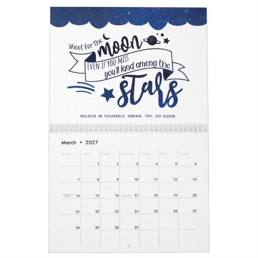 Moon Kalender (Mär 2027)