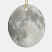 Moon Keramikornament (Links)