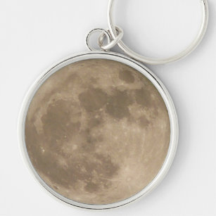 Moon Key Chain Romantic Astrologischer Mondgeschen Schlüsselanhänger