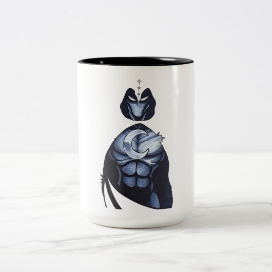 Moon Knight Hoodie Zweifarbige Tasse (Mittel)