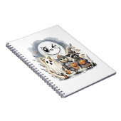 Moon Knight Raccoon Halloween Notizblock (Rechte Seite)