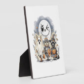 Moon Knight Waschbär Halloween Fotoplatte (Seite)