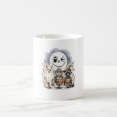 Moon Knight Waschbär Halloween Kaffeetasse (Mittel)