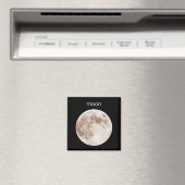 Moon Kühlschrank Magnet (In Situ (Geschirrspüler))