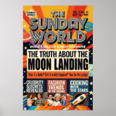 Moon Landing, 1969, Poster (Vorne)