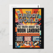 Moon Landing, 1969, Postkarte (Vorne/Hinten)