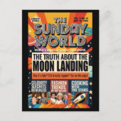 Moon Landing, 1969, Postkarte (Vorderseite)