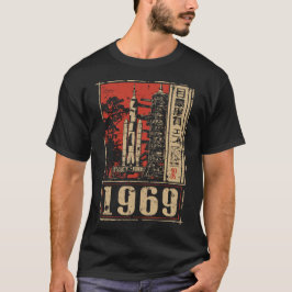 Moon Landing 1969 Raumgeschichtsplanung T-Shirt
