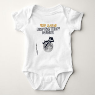 Moon Landing Conspiracy Theory Baby Strampler